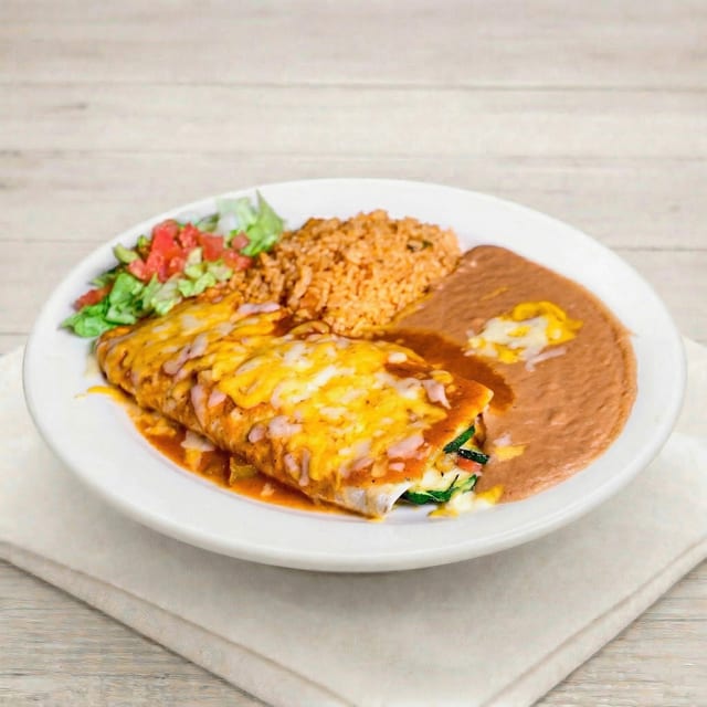 Burrito De Vegetales.
