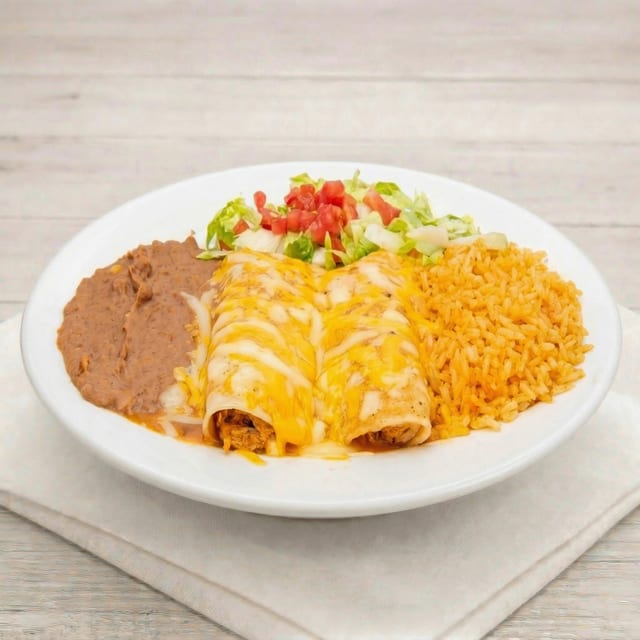 Two Enchiladas.