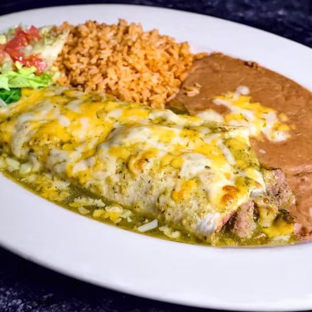 Burrito Chile Verde.