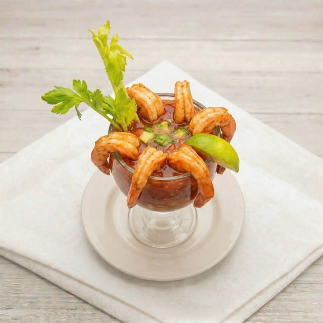 Shrimp Cocktail (Mexican Style).