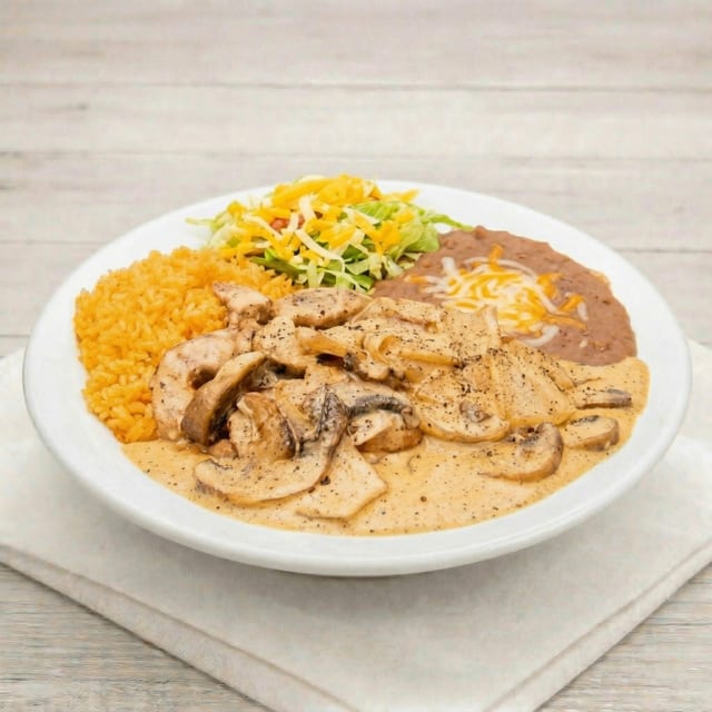 Pollo a La Crema.