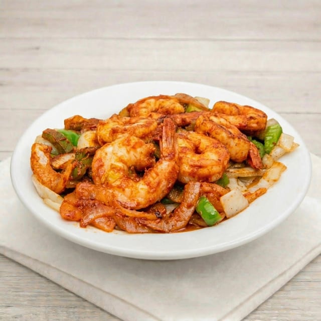 Fajitas de Camarones.
