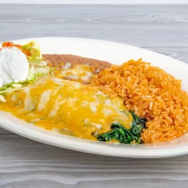 Spinach Enchilada.