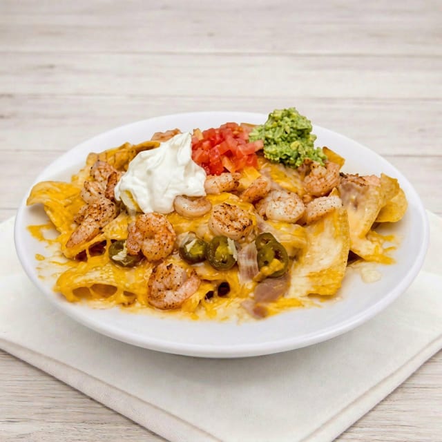 Super-Nachos (Choice of Meat).