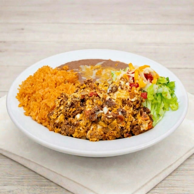 Chorizo con Huevos.