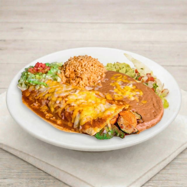 Burrito de Zucchini.