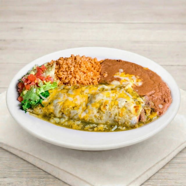 Burrito Verde.