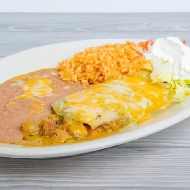 Shrimp Enchilada.
