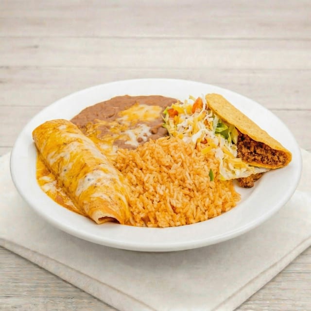Enchilada and Taco.