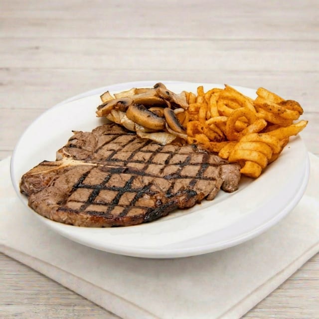 T-Bone Steak.