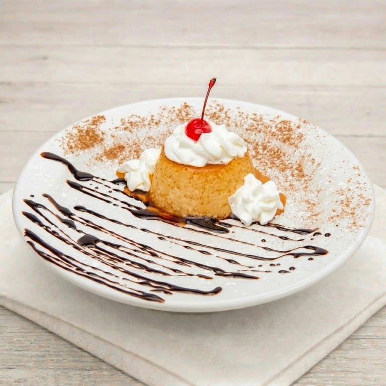 Savor Our Creamy Flan